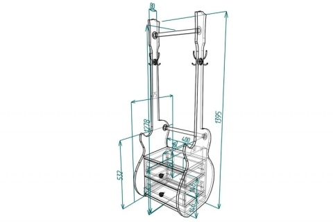 Тумба для прихожей "Мебелеф-1" Тумба для прихожей "Мебелеф-1"