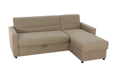 Диван угловой дельфин Виктория 2-1 темно-бежевый