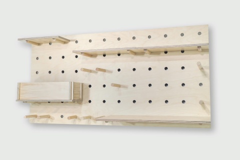 Панель настенная "Необычная мебель 1" перфорированная (1200х600) Панель настенная "Необычная мебель 1" перфорированная (1200х600)