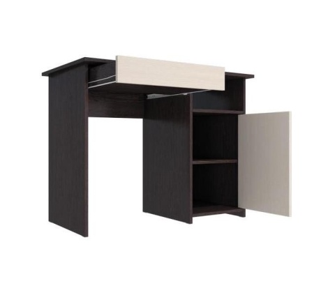 Стол Письменный ЛИК-5-СП-2 Венге/Дуб Молочный (Ш-960 × В-740 × Г-510 мм) Стол Письменный ЛИК-5-СП-2 Венге/Дуб Молочный (Ш-960 × В-740 × Г-510 мм)