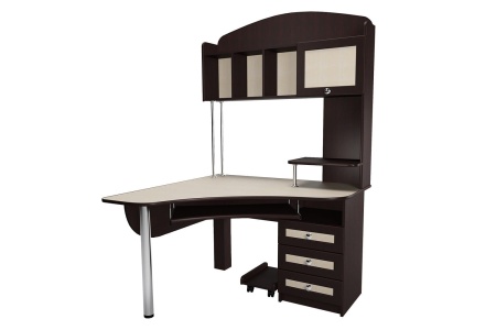 Компьютерный стол "Мебелайн-11" (тумба справа)