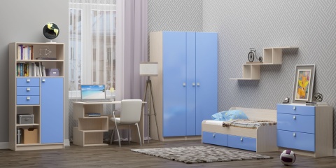 Детский Гарнитур Юнга-М МДФ/Разные Цвета