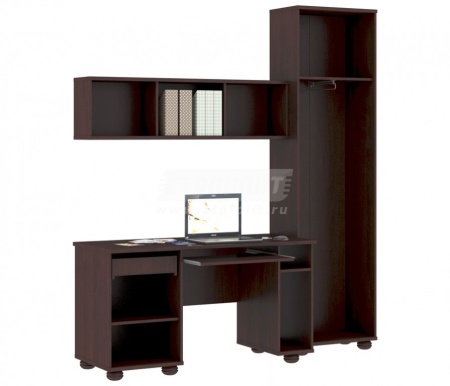 Верди стол + полка + шкаф Верди стол + полка + шкаф