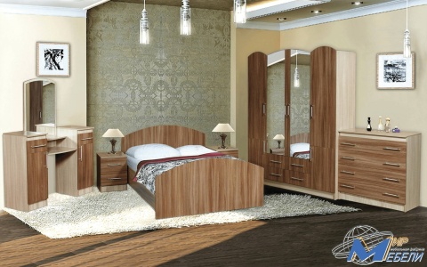 Экстаза Спальный Гарнитур ЛДСП с Пуфиком и Матрасом в Подарок/Разные Цвета Экстаза Спальный Гарнитур ЛДСП с Пуфиком и Матрасом в Подарок/Разные Цвета