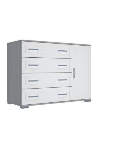 Комод МДФ №4 Венге/Клен Светлый (Ш-1100 × В-810 × Г-445)