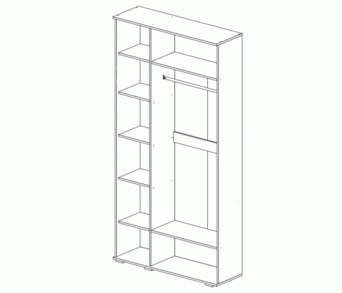 Шкаф 3-х Створчатый Каролина МДФ (Ш-1500 х В-2236 х Г-524 мм) /Разные Цвета Шкаф 3-х Створчатый Каролина МДФ (Ш-1500 х В-2236 х Г-524 мм) /Разные Цвета