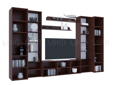 Гостиная Каролина МДФ (Ш-3668 мм x В-2236 мм x Г-524 мм)/Разные Цвета Гостиная Каролина МДФ (Ш-3668 мм x В-2236 мм x Г-524 мм)/Разные Цвета