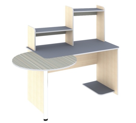 Стол компьютерный "Джуниор" с приставкой