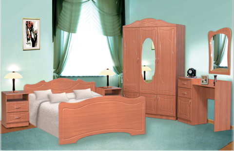 Натали №2 Спальный Гарнитур МДФ с Матрасом в Подарок/Разные Цвета Натали №2 Спальный Гарнитур МДФ с Матрасом в Подарок/Разные Цвета