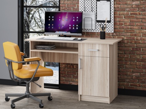 Письменный Стол Боско 01 с Дверью (1,1х0,75х0,6)/Разные Цветы Письменный Стол Боско 01 с Дверью (1,1х0,75х0,6)/Разные Цветы