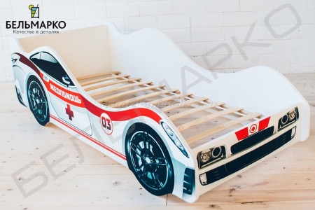 Детская кровать-тачка МЕДПОМОЩЬ Детская кровать-тачка МЕДПОМОЩЬ