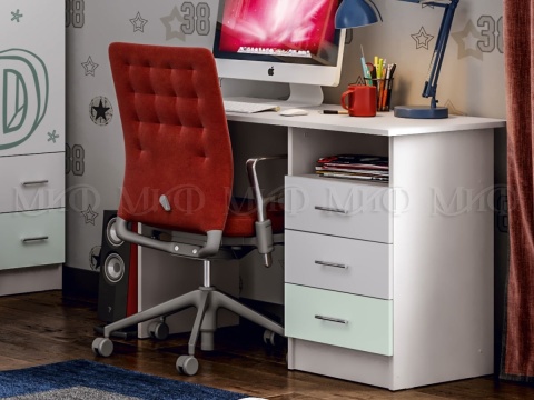 Стол Письменный Алфавит (Ш-1100 мм х Г-550 мм x В-750 мм)/Разные Цвета Стол Письменный Алфавит (Ш-1100 мм х Г-550 мм x В-750 мм)/Разные Цвета