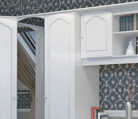 Амалия СБ-990 Шкаф 2-х дверный с зеркалом Правый