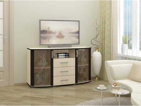 Тумба ТВ-6 (Ш-1300| В-750| Г-440)/Разные Цвета