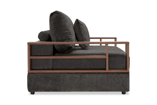 Диван пантограф Рон MODOOL с барами серый