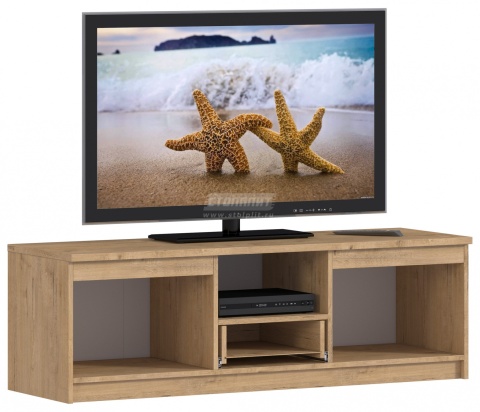 Тумба ТВ Веста СБ-2253 Дуб Бунратти/Белый/Ш-1400 X В-440 X Г-440 мм Тумба ТВ Веста СБ-2253 Дуб Бунратти/Белый/Ш-1400 X В-440 X Г-440 мм