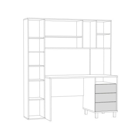 Стол рабочий "Комфорт" 12.95 Стол рабочий "Комфорт" 12.95