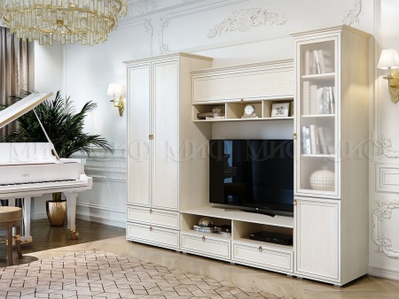 Гостиная Элит-2 МДФ (Ш-2900 мм x Г-577 мм х В-2185 мм)/Разные Цвета