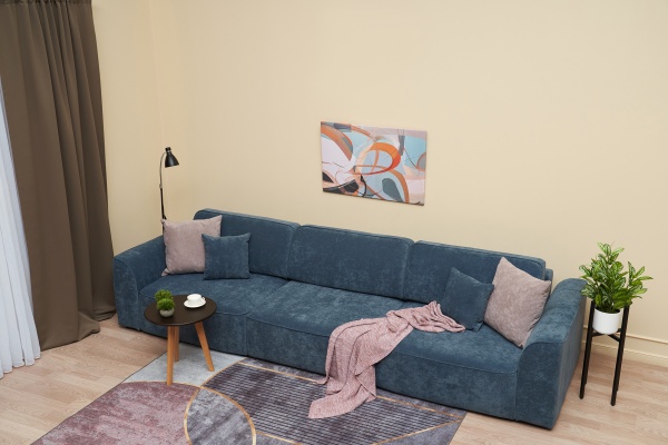 Диван еврокнижка Имир MAX SE синий