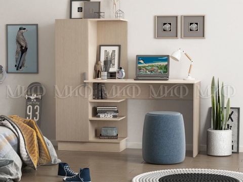 Письменный Стол  №1 Разные Цвета/Ш-1450 x В-1350 x Г-500 мм Письменный Стол  №1 Разные Цвета/Ш-1450 x В-1350 x Г-500 мм