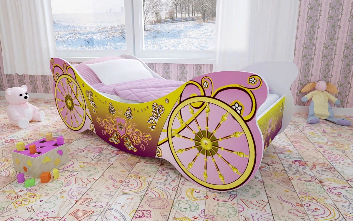 Детская кровать Карета 70х160 - отзывы покупателей